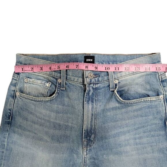 EDWIN Marli High-Rise Wide-Leg Ankle Jeans - Picture 12 of 14